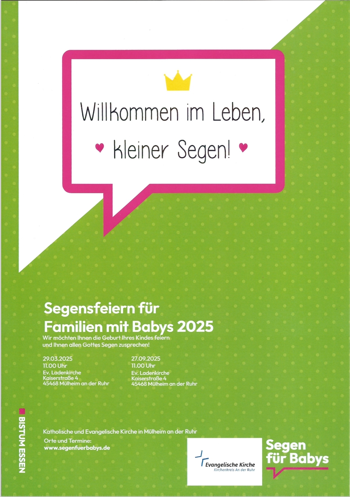 Segensfeiern für Babys 2025